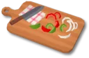 훌륭한 사각 도마 데코 상자